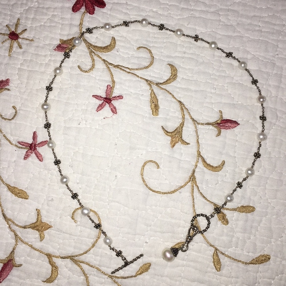 Faux Pearl Necklace